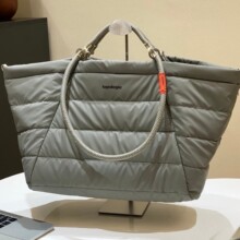 新款TOP大号户外托特包大容量轻量收纳通勤手提包极简变形单肩包