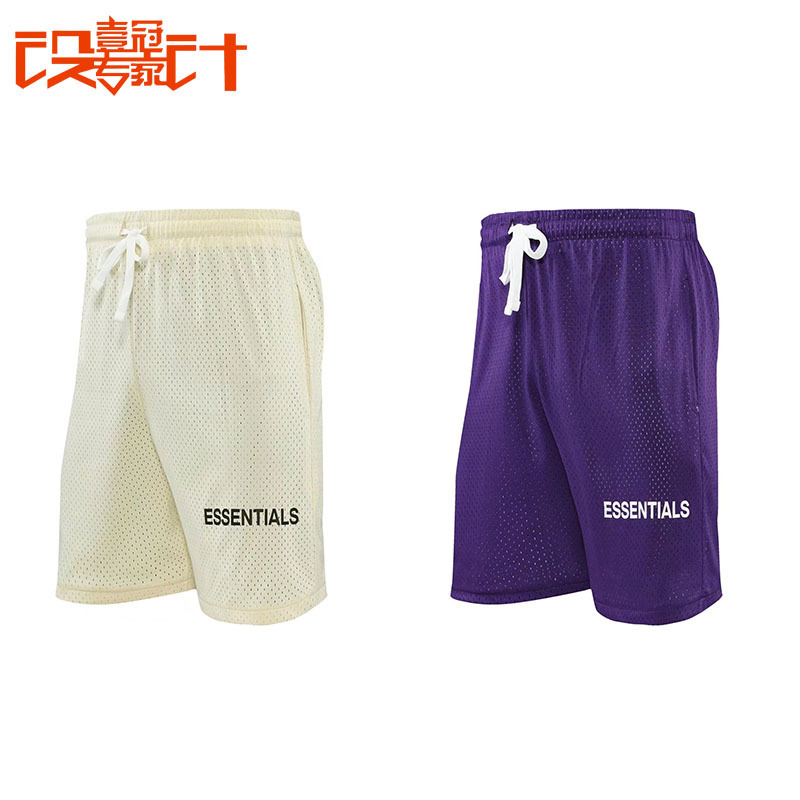 Men's American Style Loose Outdoor Running Sports Casual Shorts Training Five-point Quick-dry Home Basketball Pants Men