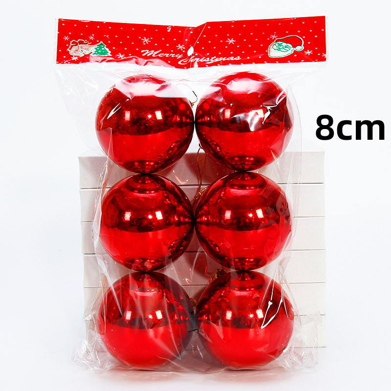 Dragón Tigre Bola de Navidad decoraciones del árbol de Navidad gran Bola brillante galvanoplastia bola de color bola colgante centro comercial bar decoración del techo