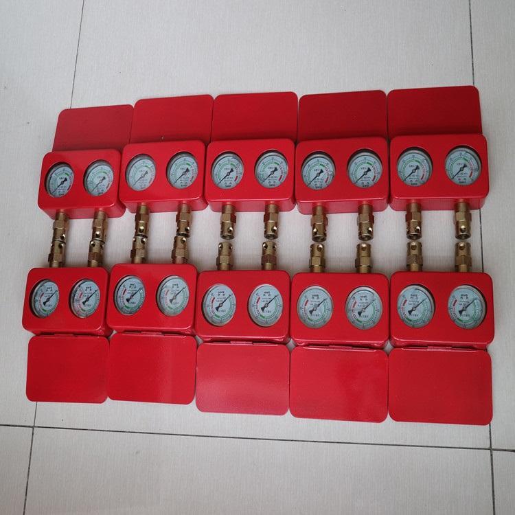 出售SY-60单体支柱测压仪 矿用支柱压力表 双通道耐震压力表