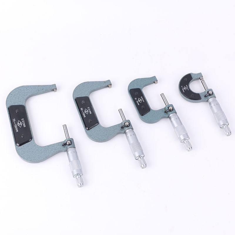 正品包邮外径千分尺0--25/-5075100数显千分螺旋测微器