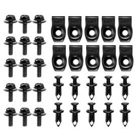 铁螺丝汽车机盖防护体螺旋 保险杠挡泥板衬里推拉金属U型加固定器