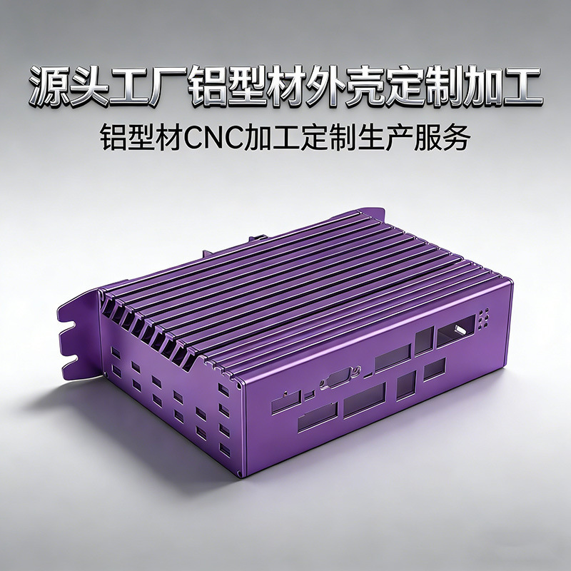Customized Iot Edge Calculator Aluminum Profile Enclosure Industrial Control Machine Controller Aluminum Alloy Enclosure Source Factory