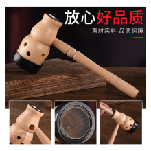 便携式木制漆面葫芦灸防烫艾灸馆灸具手持实木灸批发艾灸盒