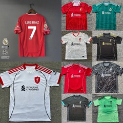 2425/2526俱乐部足球服立武普球衣主客场新款运动短袖t恤球迷版