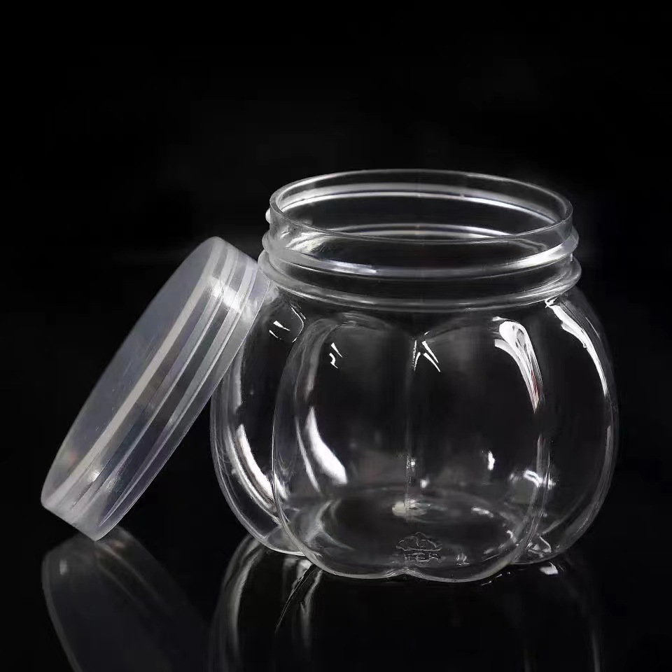 现货 55口南瓜瓶 史莱姆水晶泥罐 糖果罐 塑料瓶 PET食品包装瓶