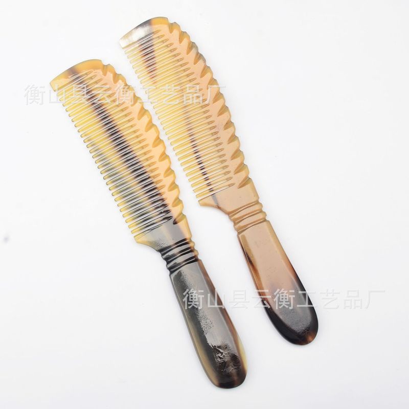 メーカー直販卸売り正規品牛角櫛18-20cm男性櫛正規品牛角櫛工場|undefined