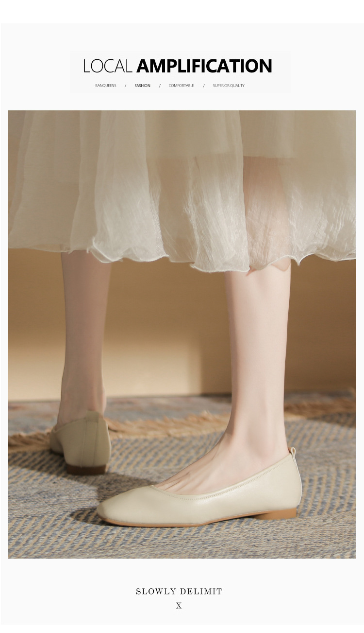1881 Fashion Lässige Damen-Slipper mit eckiger Zehenpartie, schlicht, elegant, bequem und vielseitig – ideal für den Arbeitsalltag._voghion.com