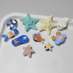 夏のビーチ下駄 DIY アクセサリーハイエンドオーシャンヒトデカピバラ靴花取り外し可能な装飾靴バックル