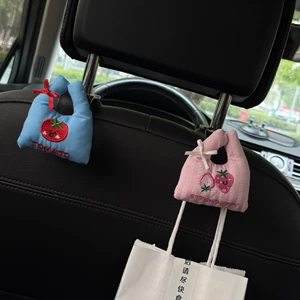 Car-mounted hook for in-car creative multifunctional storage, fruit shopping bag, tote bag hook for neat organization