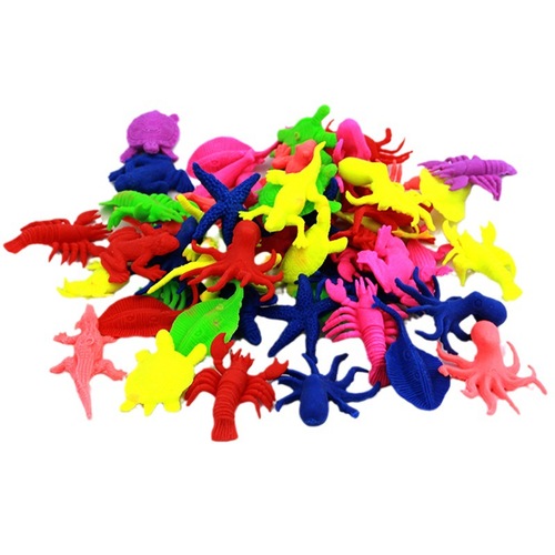 Summer Hot Selling Absorbent Swelling Bubble Big Animal Sponge Bob Ocean Bob Street Stall Water Play Toys with Sound Recording