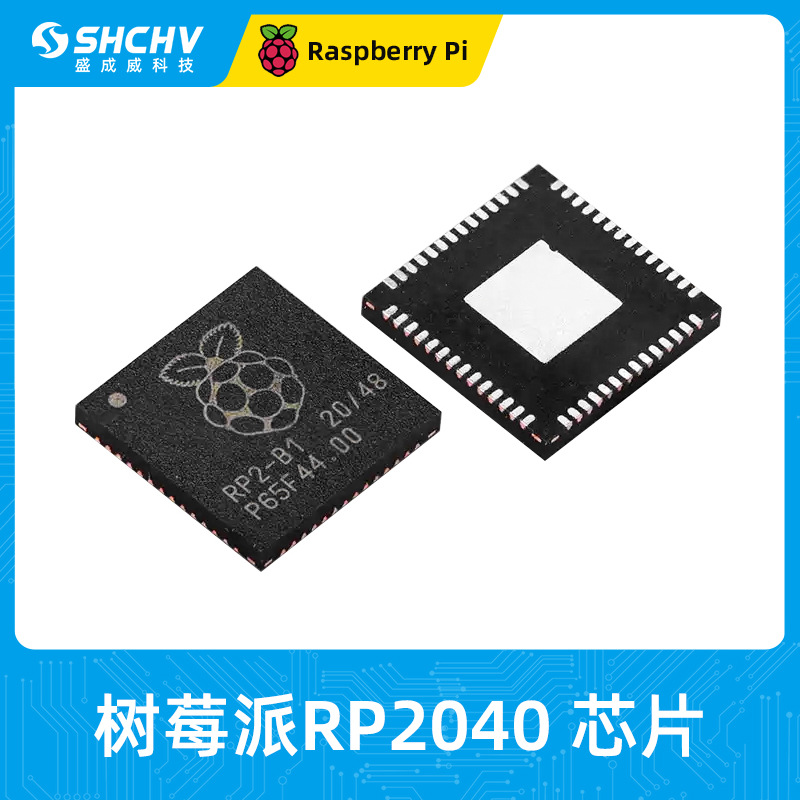 树莓派RP2040芯片 微型控制器双核ARM Cortex-M0+处理器 低功耗