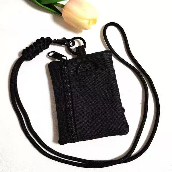 Outdoor Tactical Mini Multifunctional Headphone Bag Coin Bag Coin Purse Men's Sports Wallet Id Bag Outdoor Storage