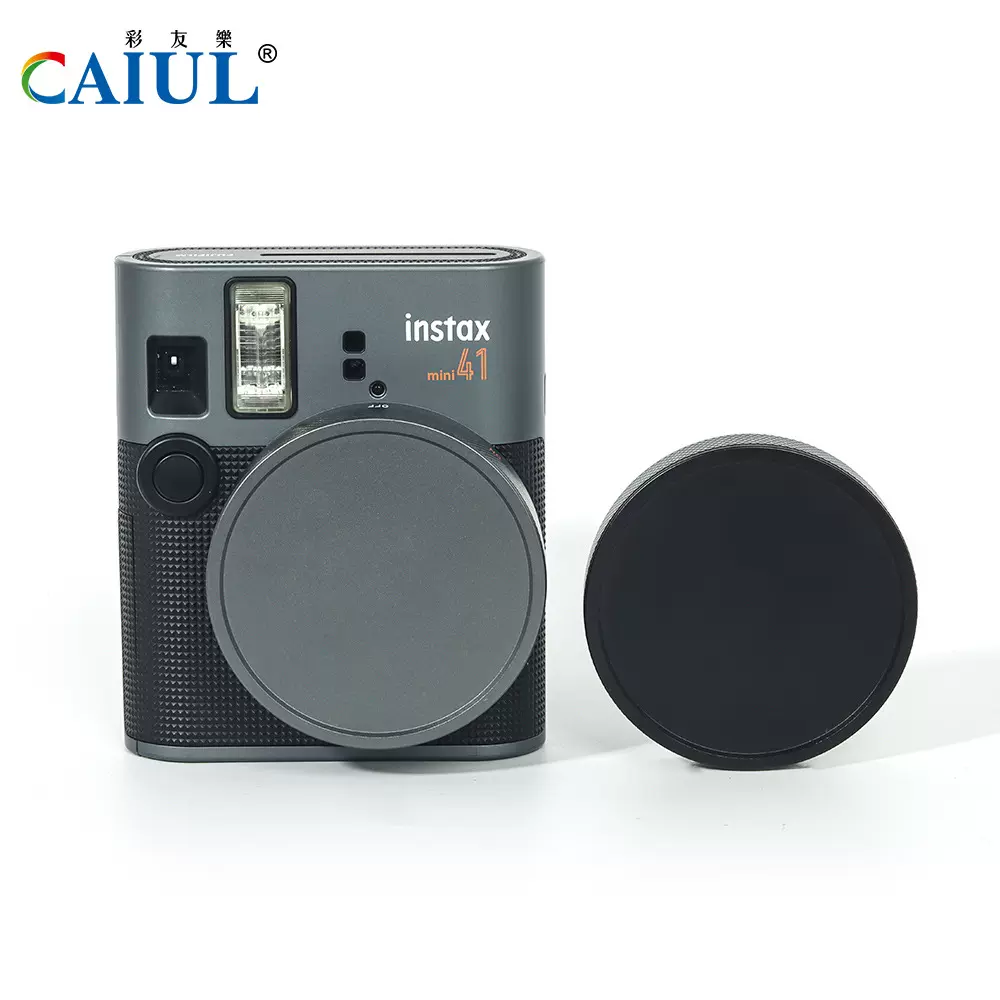 适用富士instax mini 41相机镜头盖 拍立得防尘防水防剐蹭保护盖