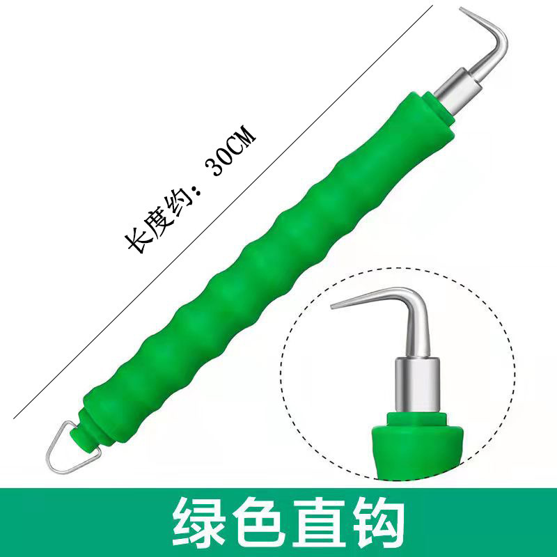 Gancho para varillas corrugadas genuino, gancho de garra semiautomático para trabajadores de la construcción, herramienta especial para atar alambre, gancho giratorio para alambre.