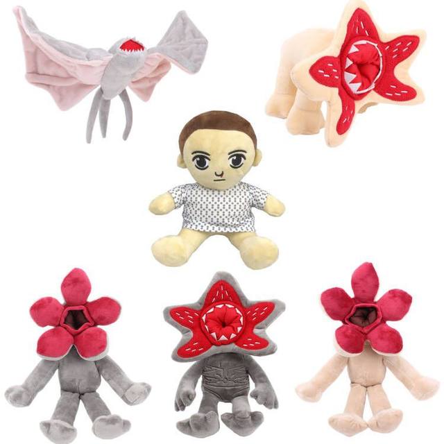 NEW Stranger Things Season 4 Eggo Demogorgon Plush Toy Soft Stranger Thinks  Bat Stuffed Dolls Children Xmas Gift