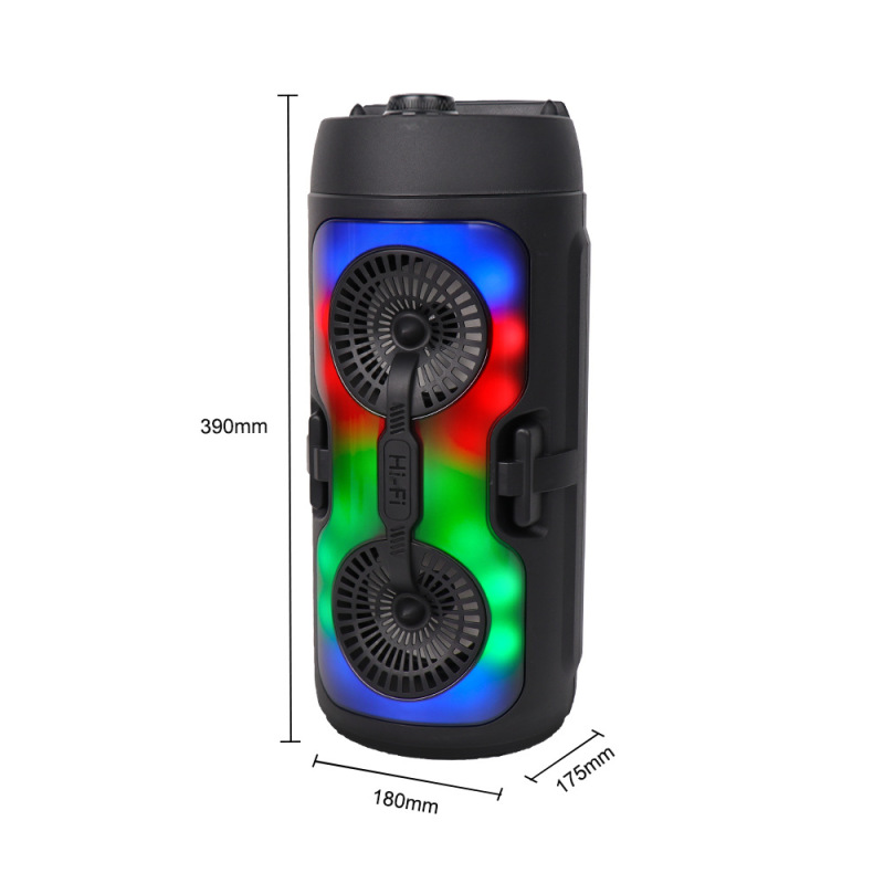 SING-E ZQS4291Led ライトワイヤレスパーティーマイクポータブルホームカラオケスピーカー Bluetooth|undefined