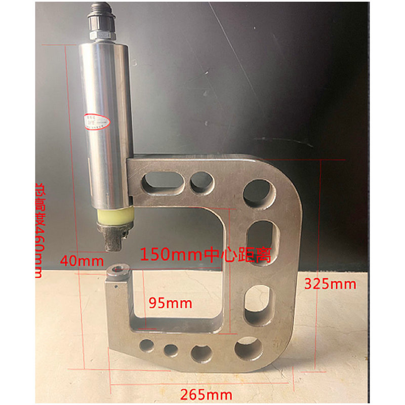Lianfeng máquina de perforación hidráulica eléctrica fortalecer la fábrica de acero H acero C canal de acero perforación eléctrica artefacto de apertura fotovoltaico