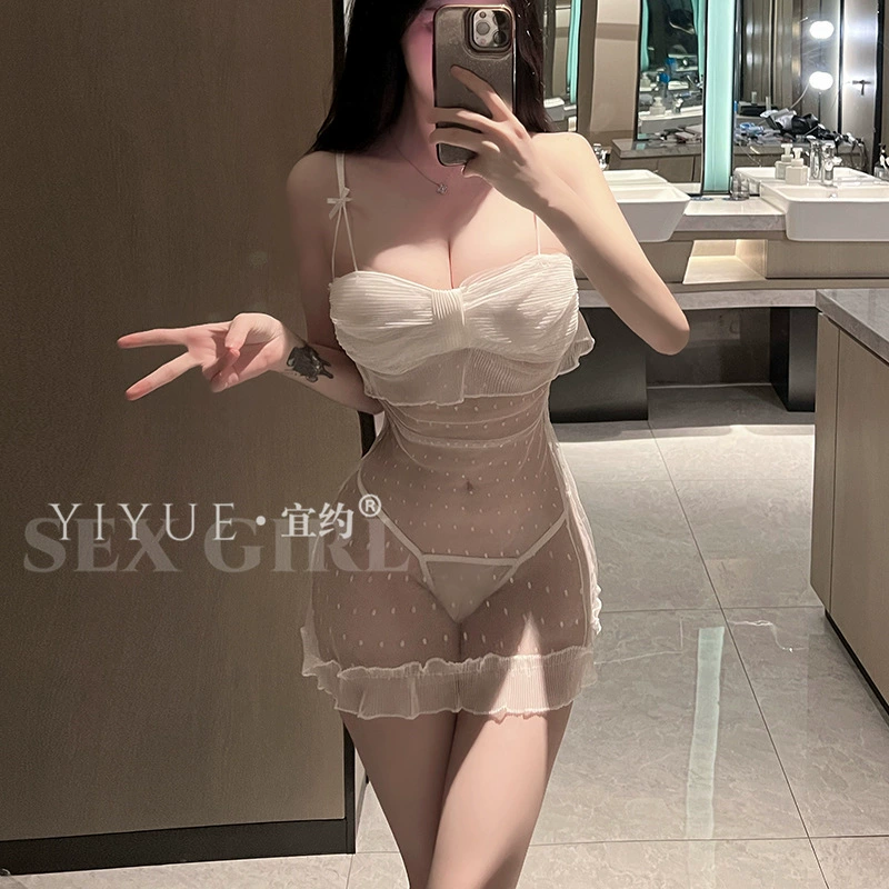 宜约 Sexy underwear, тонкая пижама, форма одежды, утягивающий эффект