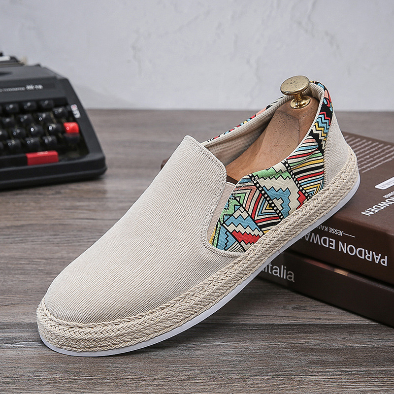 Men's Casual Shoes Summer Low-top Fisherman Shoes Canvas Shoes Sneakers Men's Slip-on Lazy Shoes Cloth Shoes Trendy Men's Shoes Men's Casual Shoes Summer Low-top Fisherman Shoes Canvas Shoes Sneakers Men's Slip-on Lazy Shoes Cloth Shoes Trendy Men's Shoes