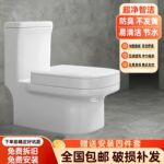 工程家用蹲坐两用马桶一体虹吸防臭马桶蹲便改坐便二合一