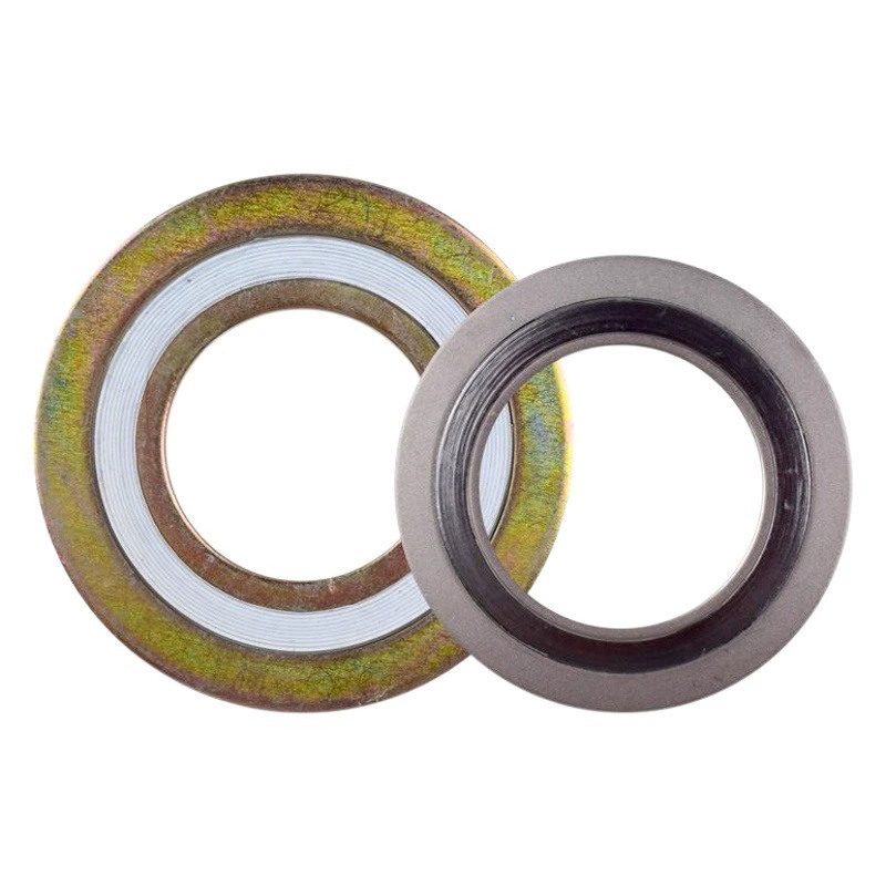 Металлическая обмоточная прокладка 304 из нержавеющей стали термостойкая металлическая обмоточная прокладка высокого давления Внутреннее и наружное кольцо уплотнительная прокладка