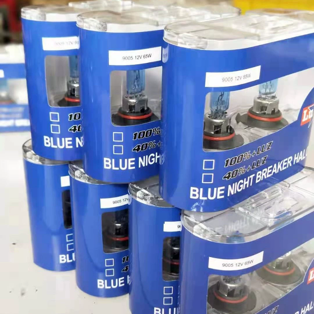 12V "H1 H3 H4 H7 H8 H11 9005 9006" супер белый свет автомобиля галогенная лампа