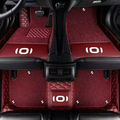 Modelə uyğun ayaqaltı – coverage car floor mats - qiyuan-a05-double-layer-wine-red-wine-red-silk-loop