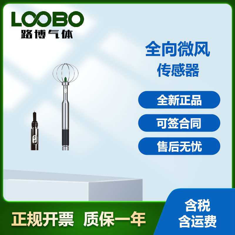 Omnidirectional Hot-Wire Wind Speed Sensor, Micro Airflow Wind Speed Detector, All-Directional Airflow Measurement Equipment