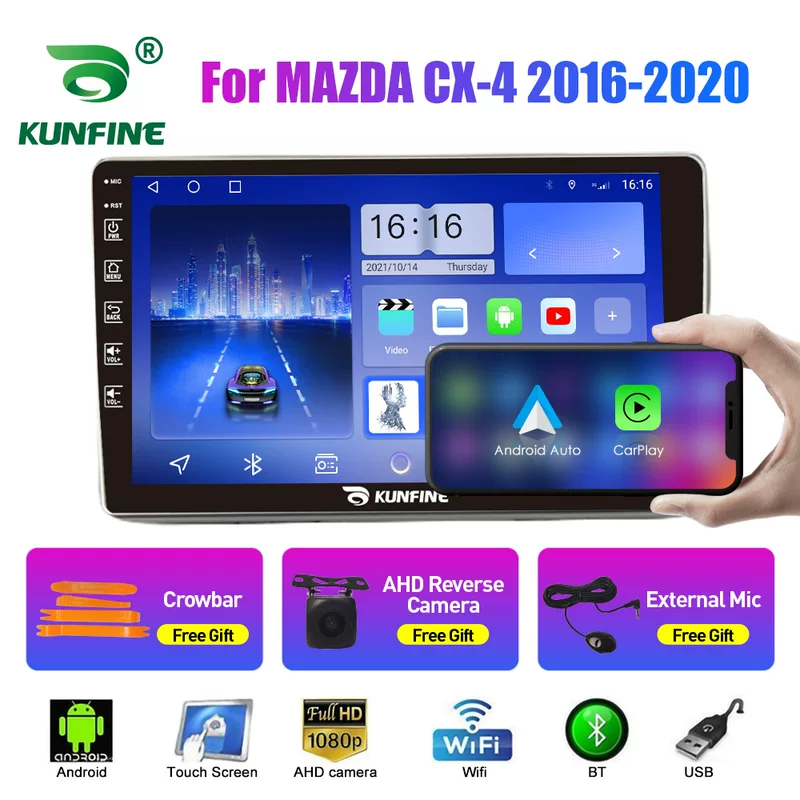 Подходит для Mazda CX-4 2016-2020 Android навигатор GPS изображение заднего вида авто интегрированная машина