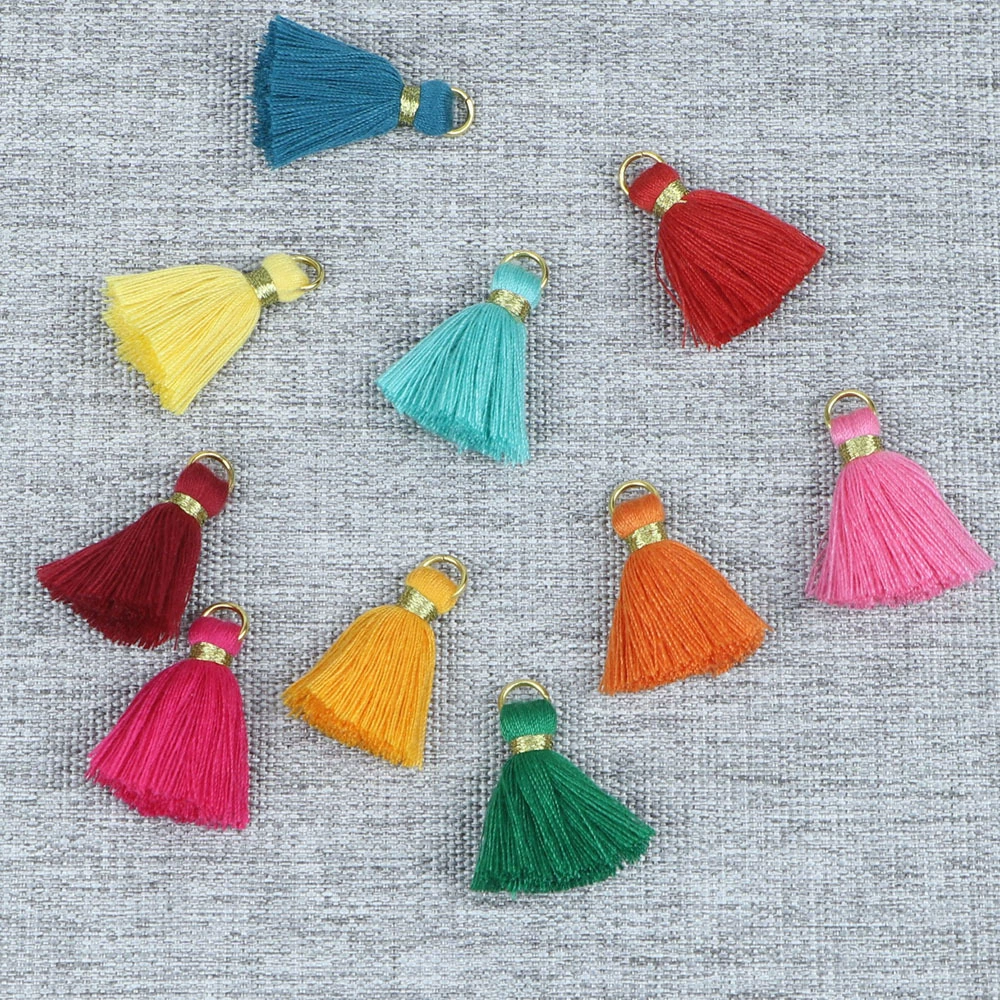 Серьги с кисточками, маленький аксессуар, 2.5см