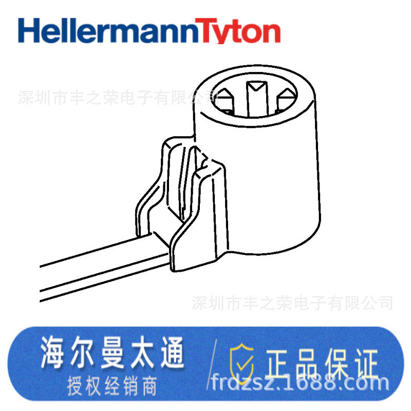 HELLERMANNTYTON������̫ͨ �����̶����� T50SOSSBS6E 157-00256