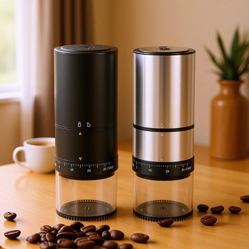 Portable Coffee Grinder, Outdoor Small Coffee Grinder, Electric Coffee Grinder, Home Coffee Machine
