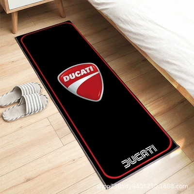 Avtomobil döşəmə paspasları — with Advertising Logo Print, Bedroom - mt7-40120cm-crystal-velvet-dot-plastic-bottom