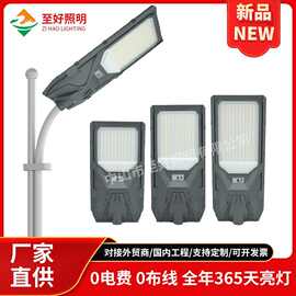 亚马逊路灯太阳能定制庭院灯人体感应户外农村照明LED模组路灯头