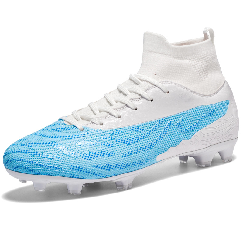 Nuevos zapatos de fútbol para niños transfronterizos de alta calidad para estudiantes de primaria y secundaria al aire libre, clavos largos para hombres y mujeres occer cleats