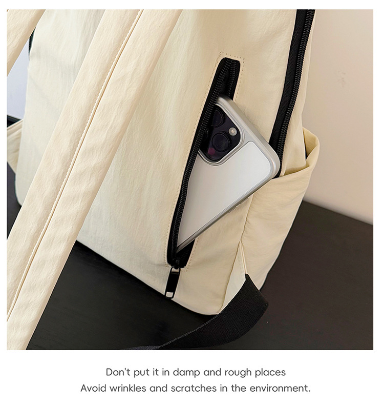 Großvolumiger Freizeit-Rucksack 2026 Sommerkollektion modisches minimalistisches Design Damen-Rucksack für Arbeit und Pendeln