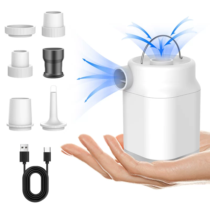 Universal soft heel, air pump