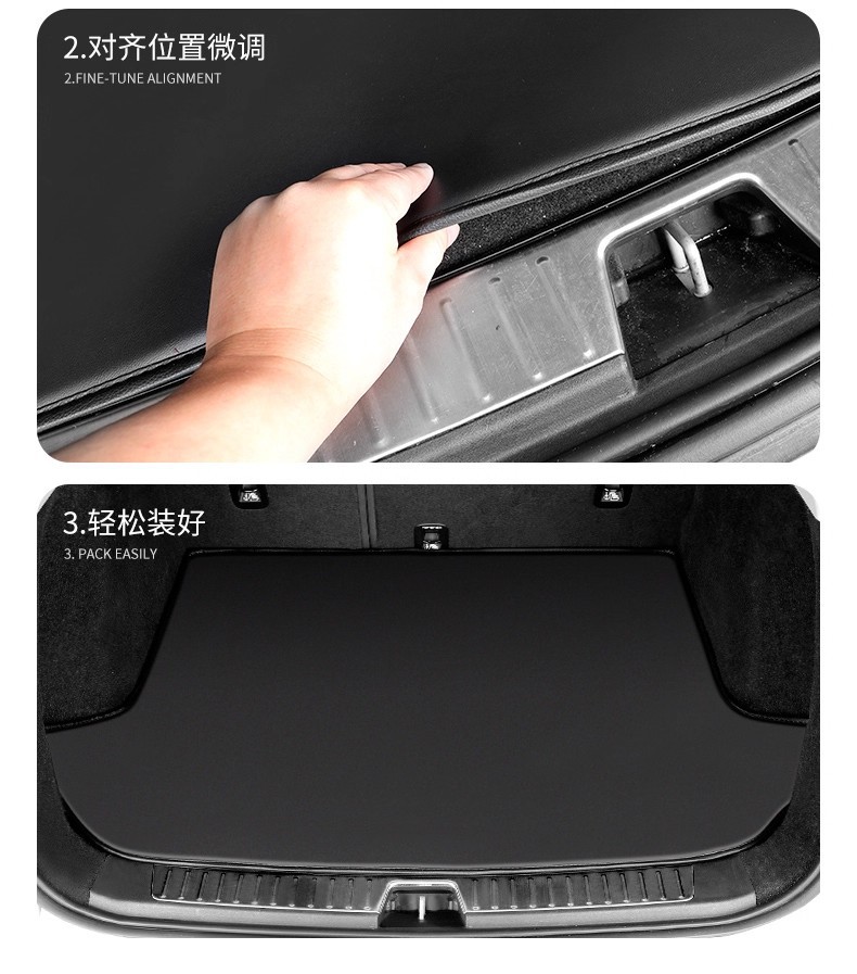 Specialized Hyundai Ix35 Trunk Mat, Tucson, Mufasa, Elantra, Reina, Elantra, Santa Fe, Suede Trunk Mat