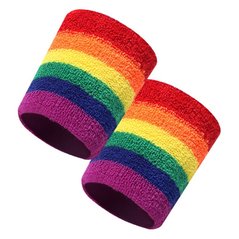 Cross-border Fitness Sports Wrist Wrist Wrist Wrist Wrist Wrist Wrist Wrist Guard for Adults and Children Colorful Towel Cloth Wrist Anti-sprain