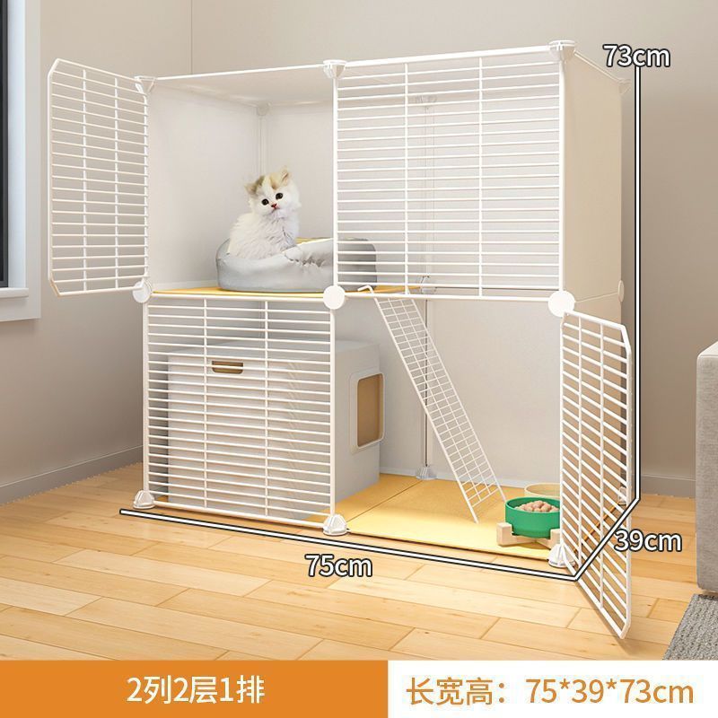 2겹 75*39*73 새끼 고양이 권장 흰색