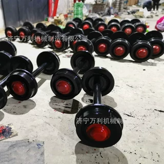 矿用矿车轮对定制 闭式防尘实心空心加厚矿车轮 铸钢矿车轮厂家