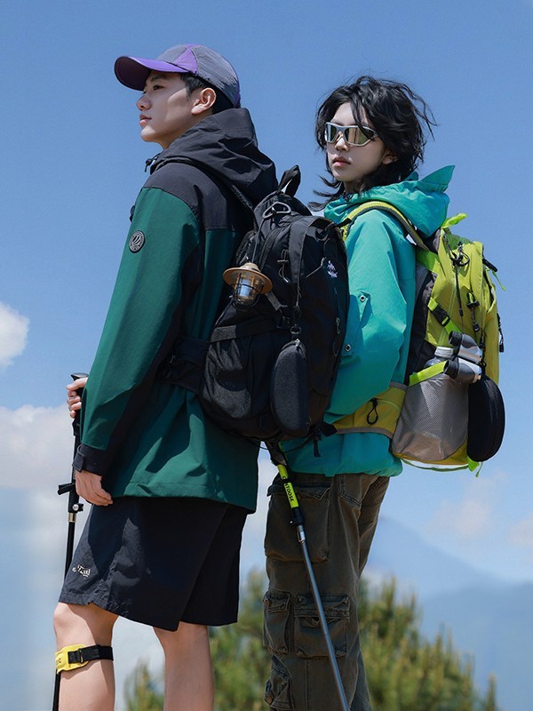 户外登山包40升大容量旅游运动背包男女双肩包防泼水骑行轻便背包|undefined