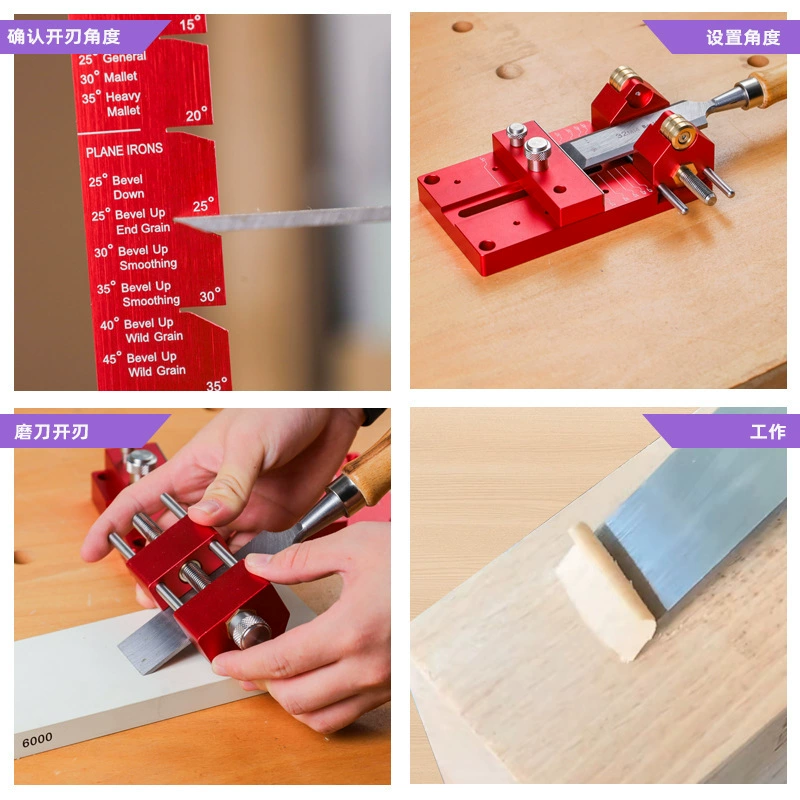 GD1109 Деревообрабатывающий угловой точитель ручной зубило, решетчатый угловой станок