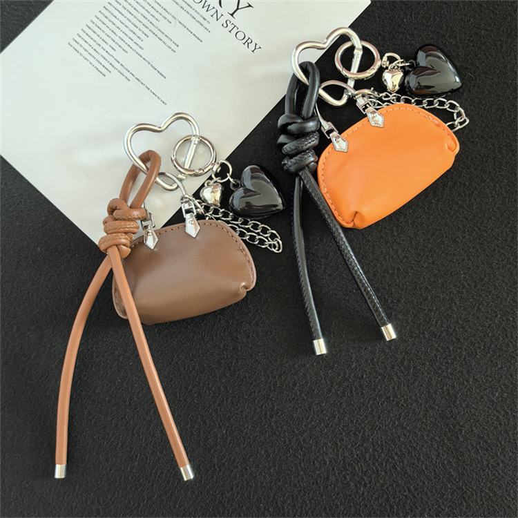 Daily, Street Occasion Pu Leather Material 1 Piece All Seasons Pu Leather Bag Bag Pendant