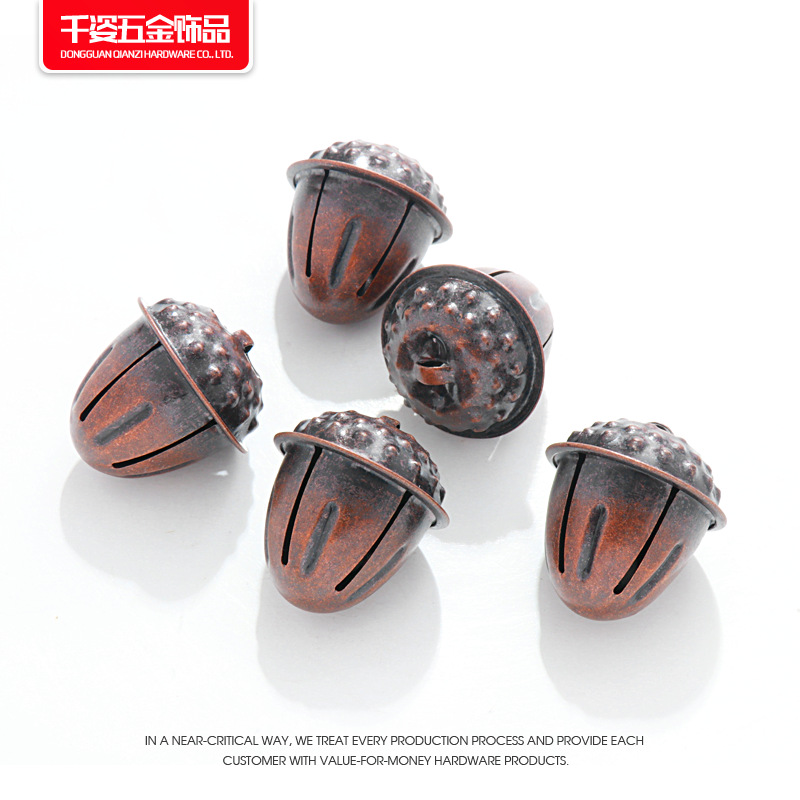 古铜色橡木果铃铛20