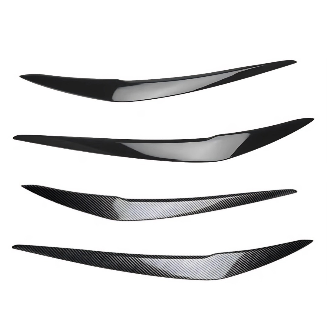 Suitable for 2015-2019 Bmw Bmw 1 Series F20 F21 Modified Headlight Eyebrow Appearance Decorative Strip Sticker Accessories