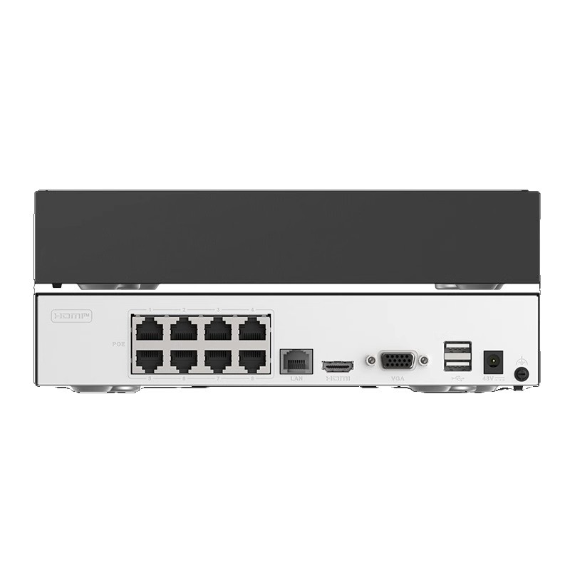 Hikvision DS-7808N-G1/8P gözetim sabit diski POE video kaydedici 4/8 kanal mekanik ve katı hal ile uyumlu