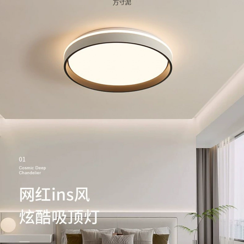 Потолочный вентилятор с LED круглыми светильниками для помещений, популярный в интернете