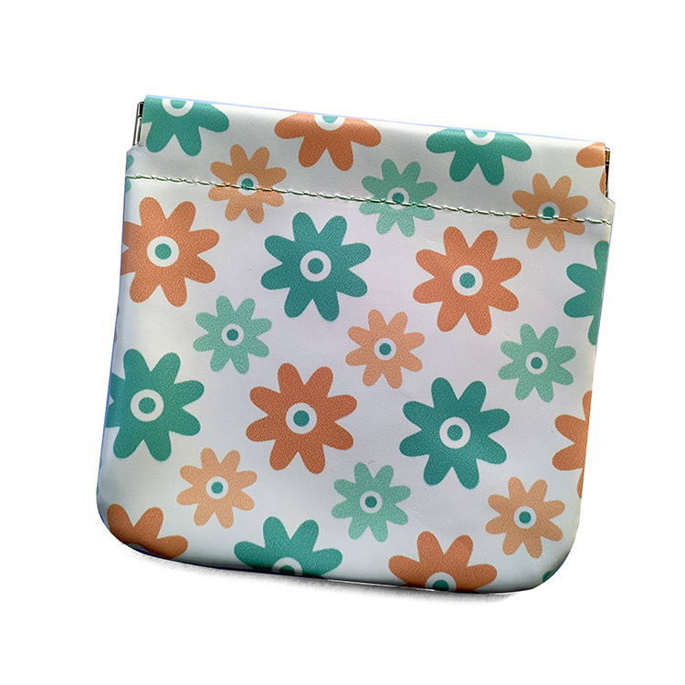 INS super popular bolsa de cosméticos de cuero portátil pequeña bolsa de almacenamiento de cojín de aire bolsa de auriculares airpod